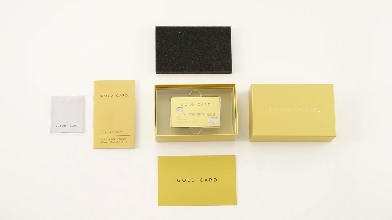 How to Apply for the Luxury MasterCard Gold Credit Card Online